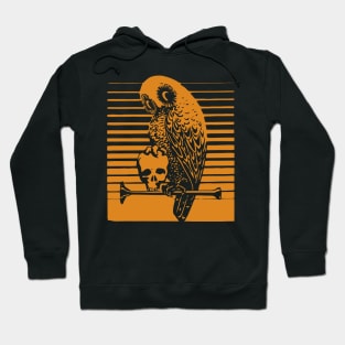 Owl and Skull Hoodie